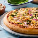 Pizza With Beef, Onion